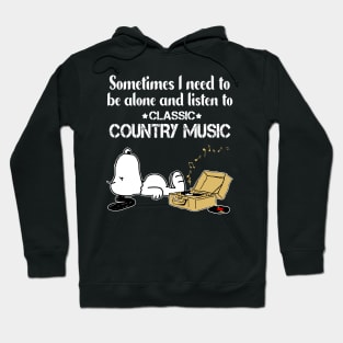 Classic Country Music // Aesthetic Vinyl Record Vintage // Hoodie